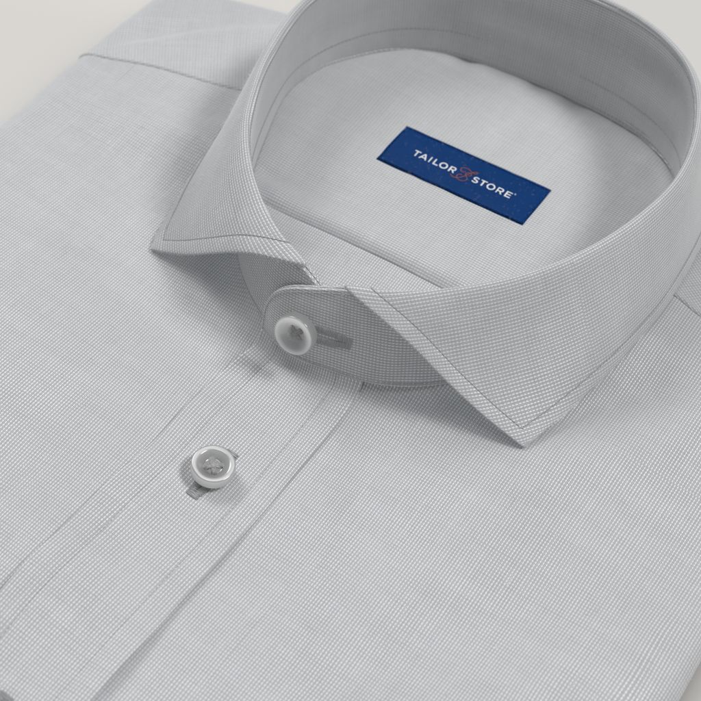 Light gray easy iron business shirt