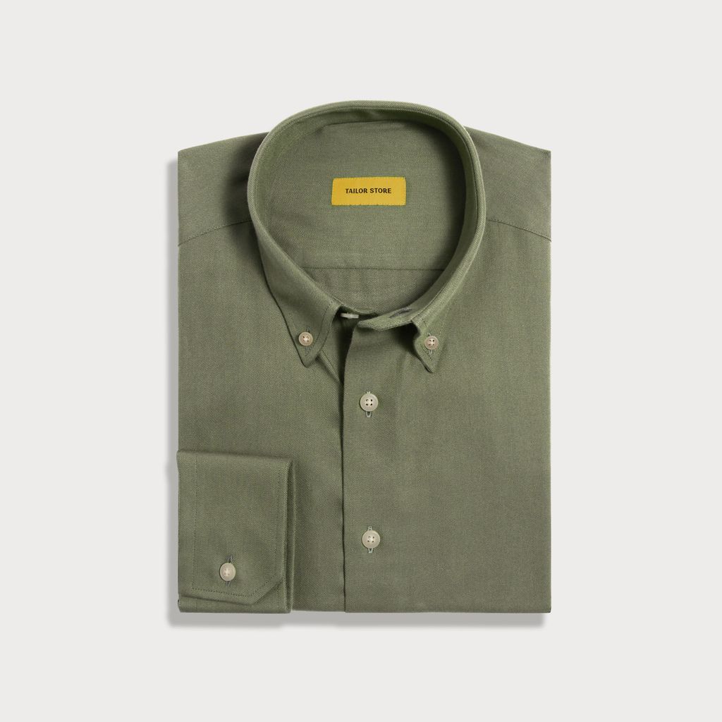 Green Twill shirt