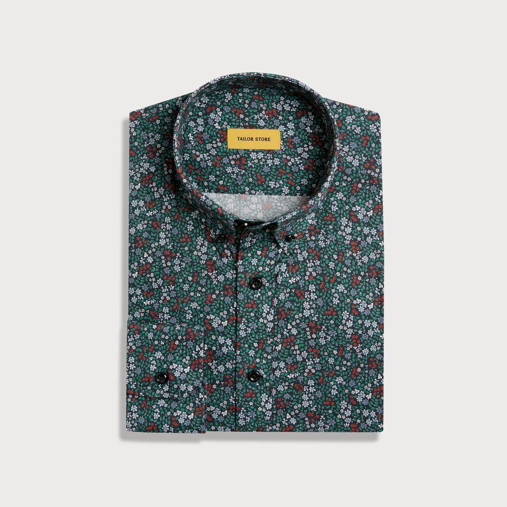 Floral business shirt