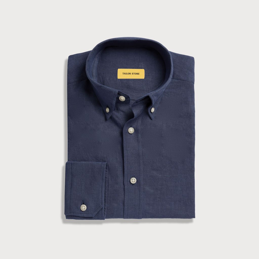 Soft blue linen shirt