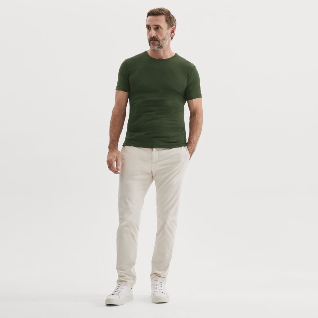 Forest Green Merino Wool T-Shirt