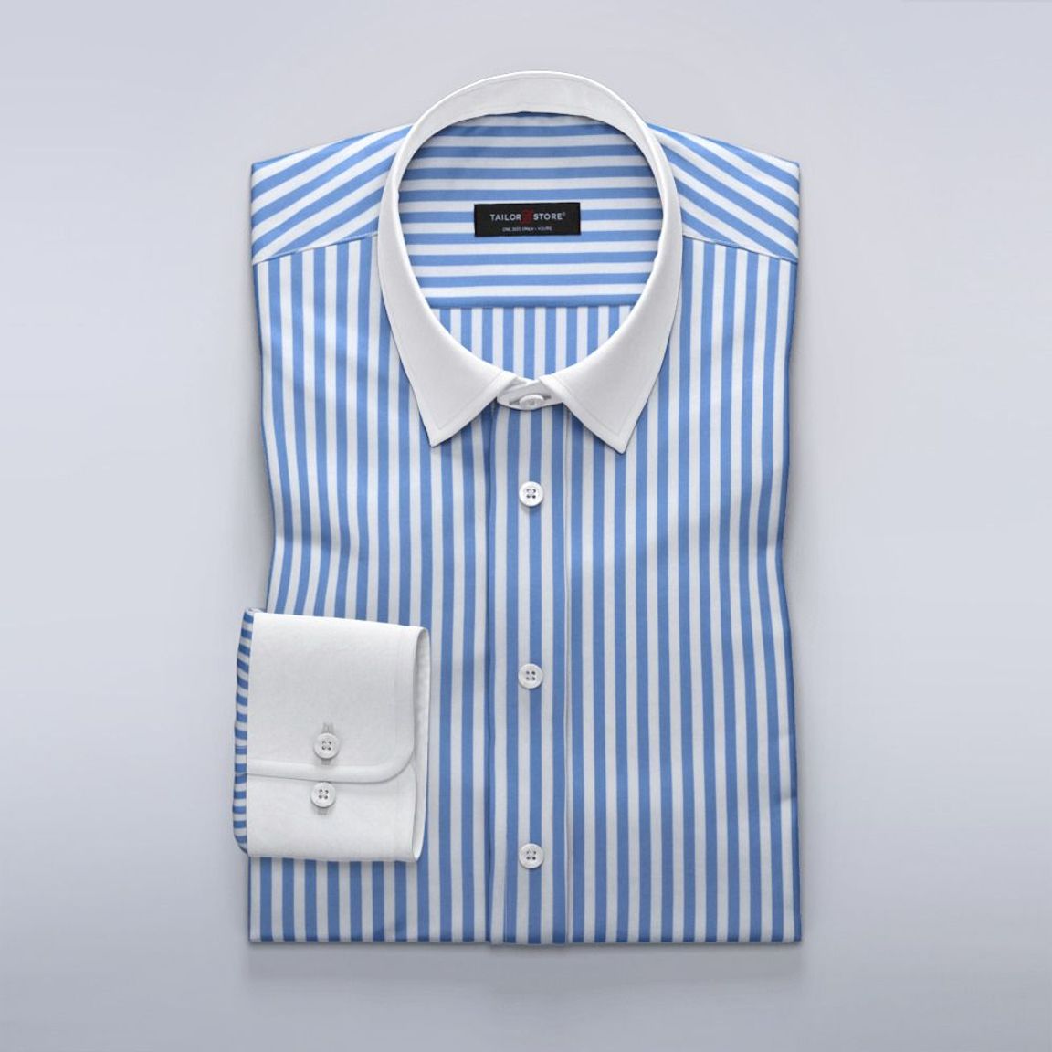 office shirt light blue