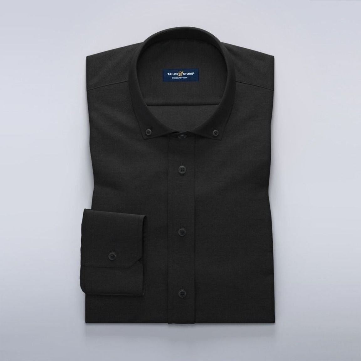 womens black dress shirt