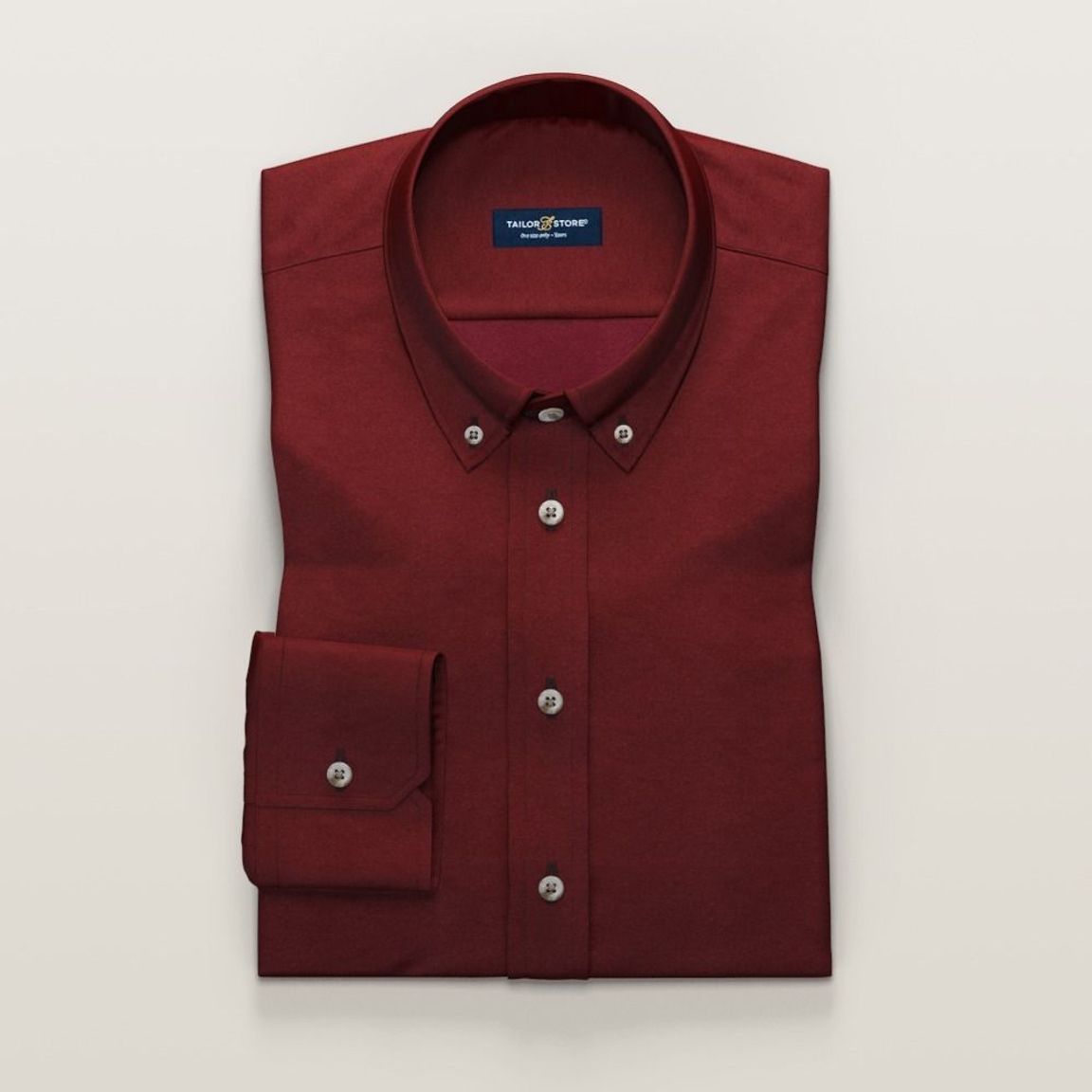 dark-red-oxford-shirt-tailor-store