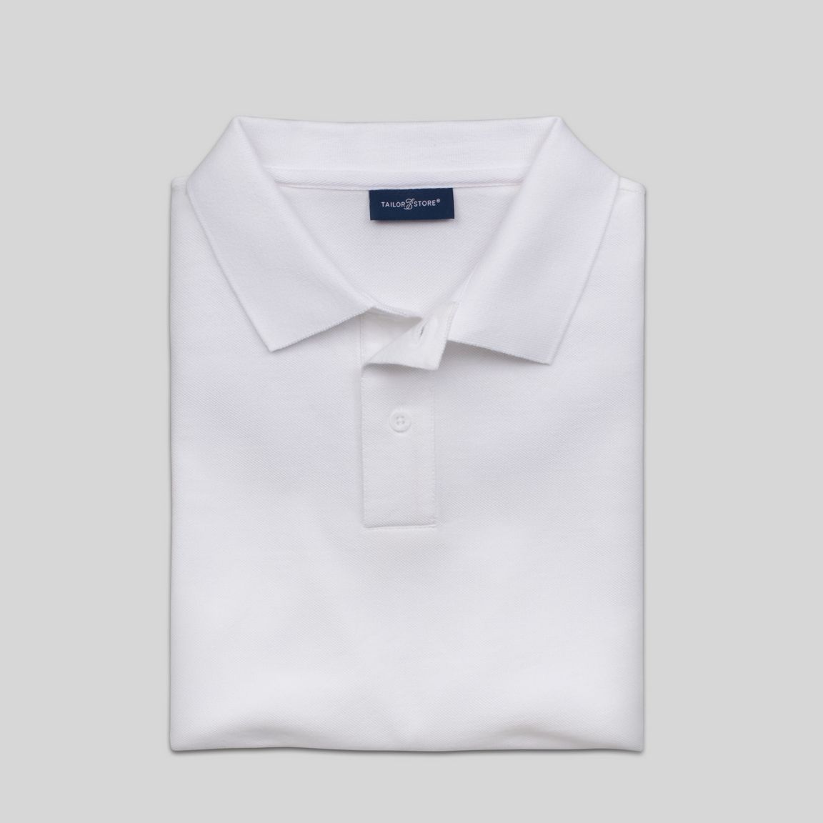 baby white polo shirt