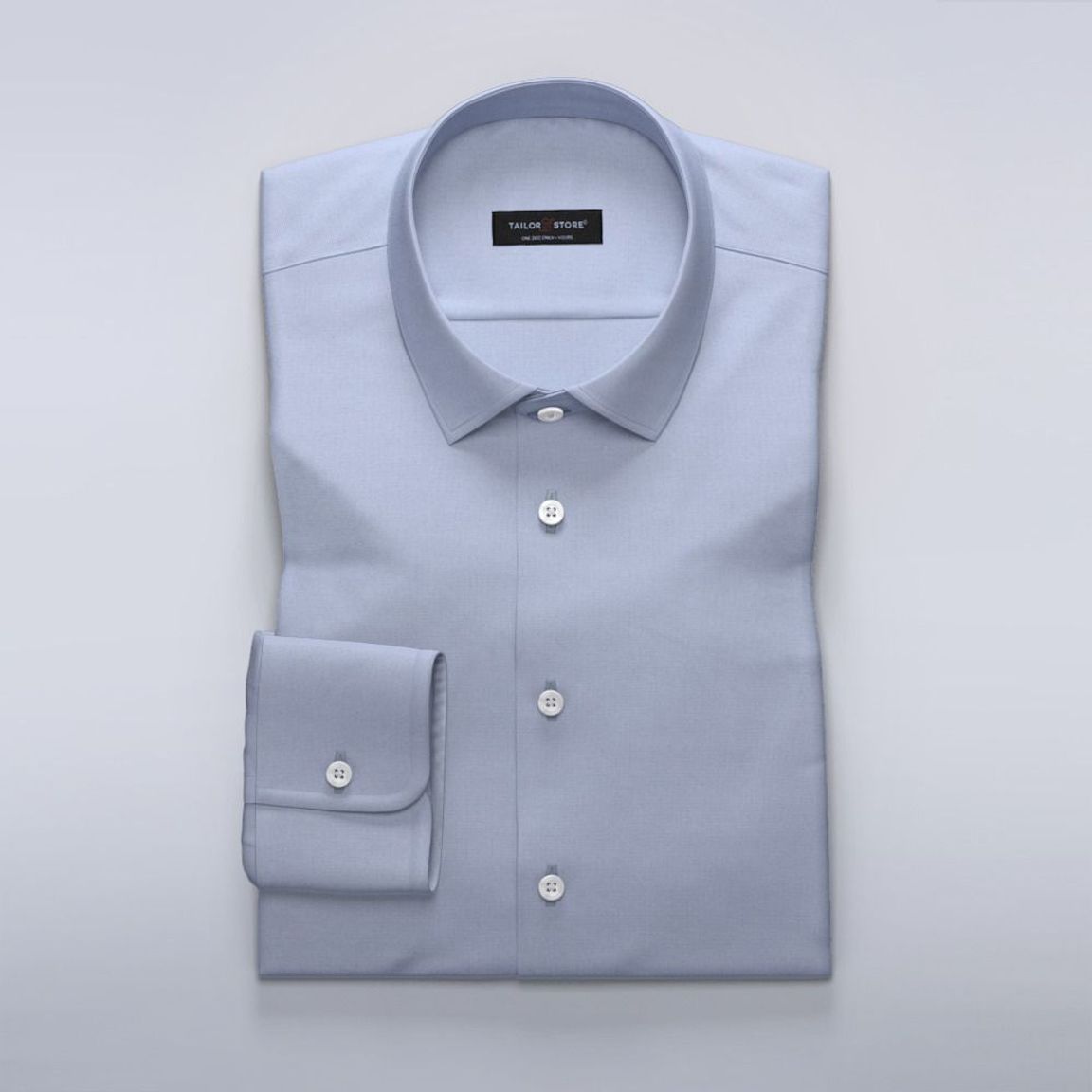 baby blue oxford shirt