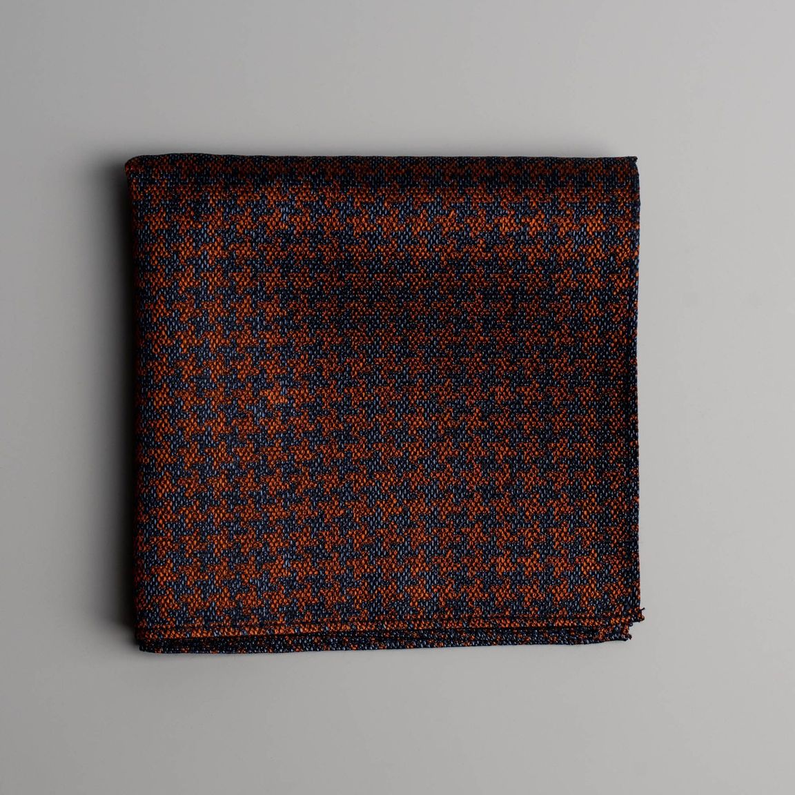 Orange silk pocket square | Tailor Store®