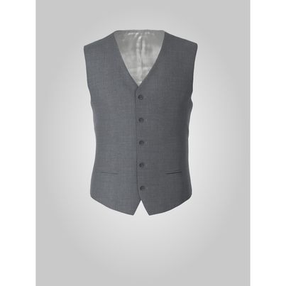 Silver gray waistcoat
