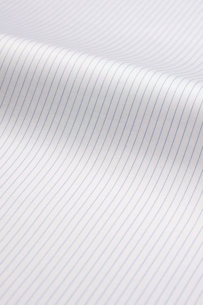 Light blue striped business shirt