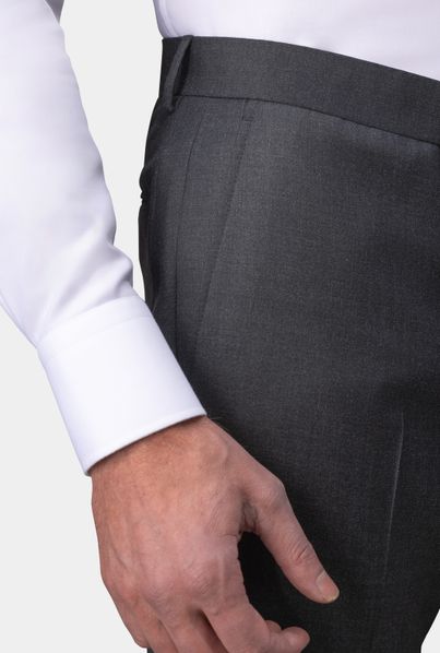 Charcoal suit pants