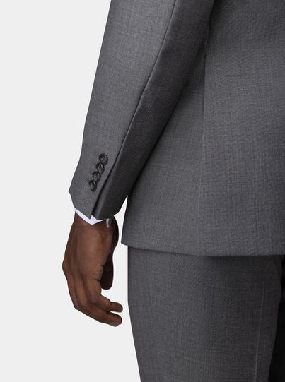 Silver gray suit jacket
