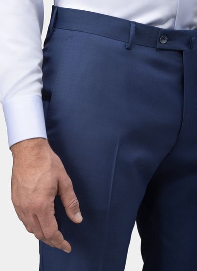 Dark blue suit pants