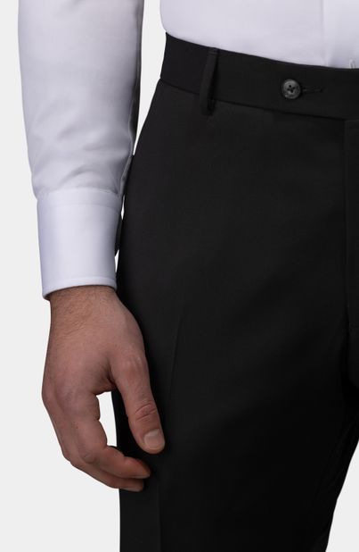 Black suit pants