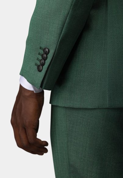 Green suit jacket