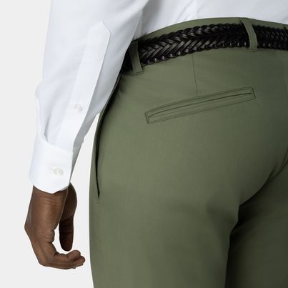 Sage stretch chinos