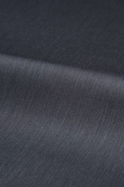 Men’s Custom Navy Herringbone Twill Shirt