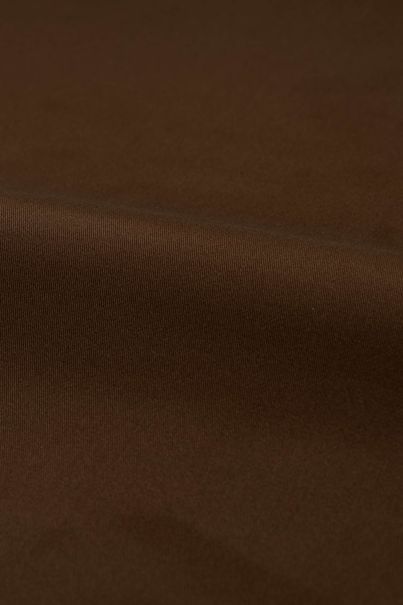 Custom-Made Warm Brown Twill Chino