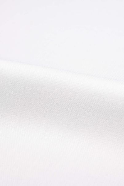 White textured dobby business shirt