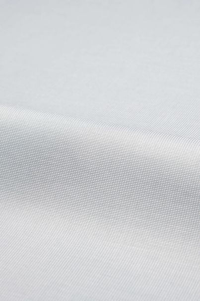 Light gray textured easy iron business shirt