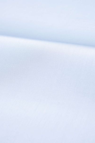 Light blue poplin easy iron shirt