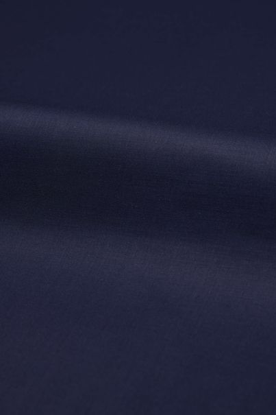 Navy easy iron twill business shirt