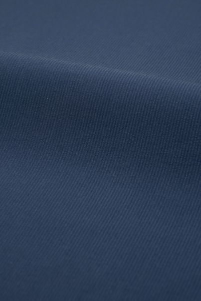 Chemise en seersucker marine à rayures, à manches courtes