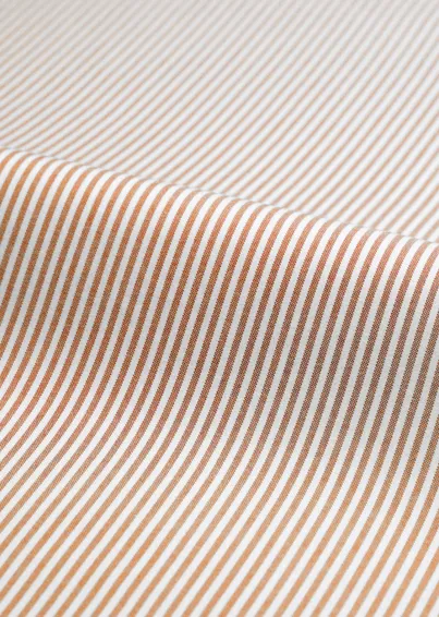 Brown striped oxfordshirt