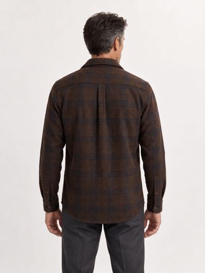 Brown overshirt