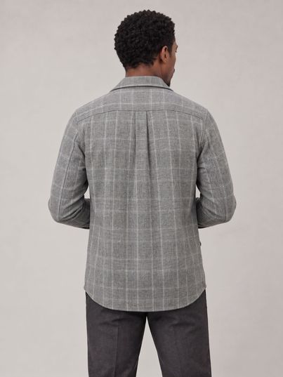 Gray overshirt