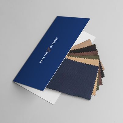 Musterbuch mit Chino-Stoffen