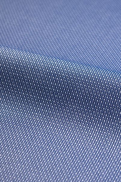 Chemise business luxueuse en bleu foncé