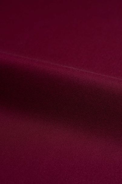Dark Red Oxford Shirt