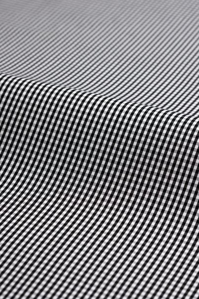 Black checkered business shirt