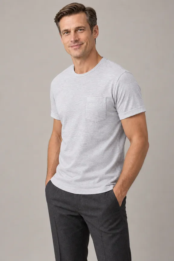 catalog/14465_tshirt_short_sleeve_crew_neck_folded_fabric_4724_model_025_pose_015_tshirt_regular_material_cotton_jersey_bg_11_pocket_untucked_e4g1h2_upper_body_three_quarter.png