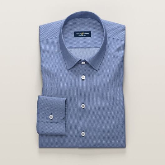 Dark blue business luxury shirt | Tailor Store®