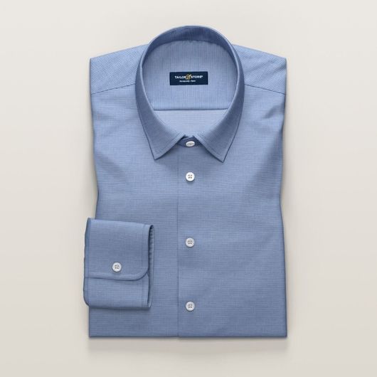 Business-Hemd für Damen aus Hahnentritt-Gewebe