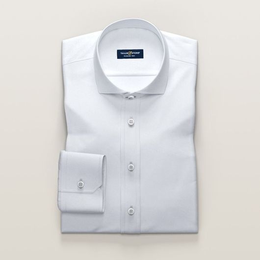 White short-sleeved shirt | Tailor Store®