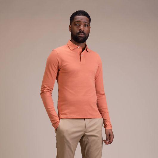 Shop custom-tailored men's polo shirts 