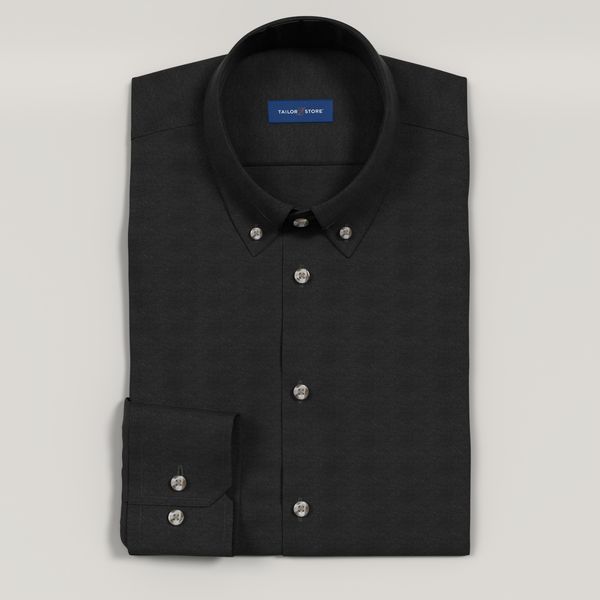 Black Oxford Shirt | Tailor Store