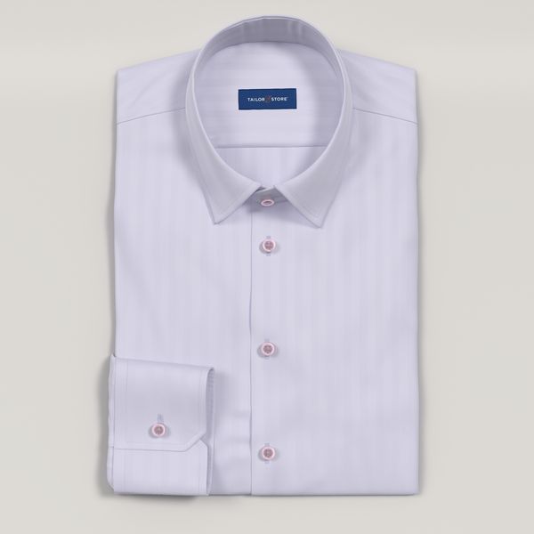 light purple mens dress shirt goTIELESS Ultimate (Lavender) Look incredible in this mens light blue satin dress shirt at your upcoming formal event Violet Hand Finished Italian Linen