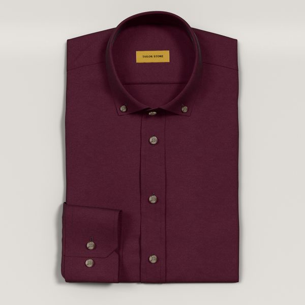 strapless open back dress The Oxblood Kingcrest Flannel Custom Shirt – Ledbury
