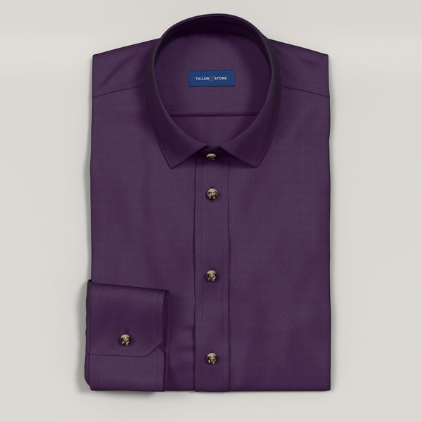 purple mens dress shirt Mercer & Sons Lavender Two-Ply Classic 100% Pima Cotton Oxford Shirt main image 1