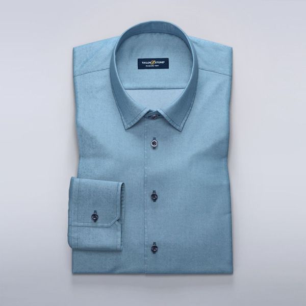 denim dress shirt mens