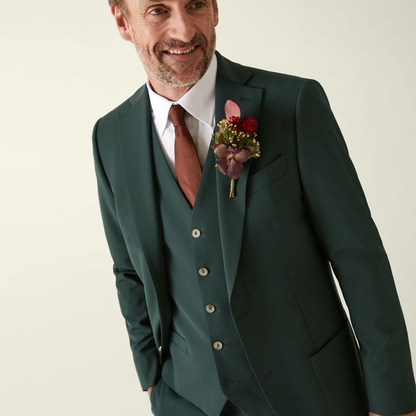 Dark green three-piece suit | Tailor Store