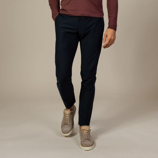 navy stretch chinos