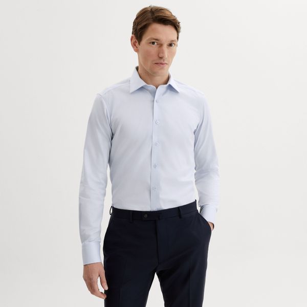 Light blue Non-Iron business shirt | Tailor Store®