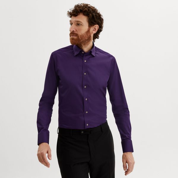 Dark purple cheap color shirt