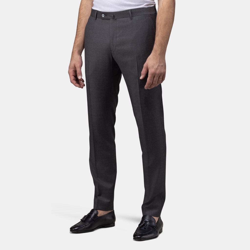 Pantaloni da abito grigio antracite