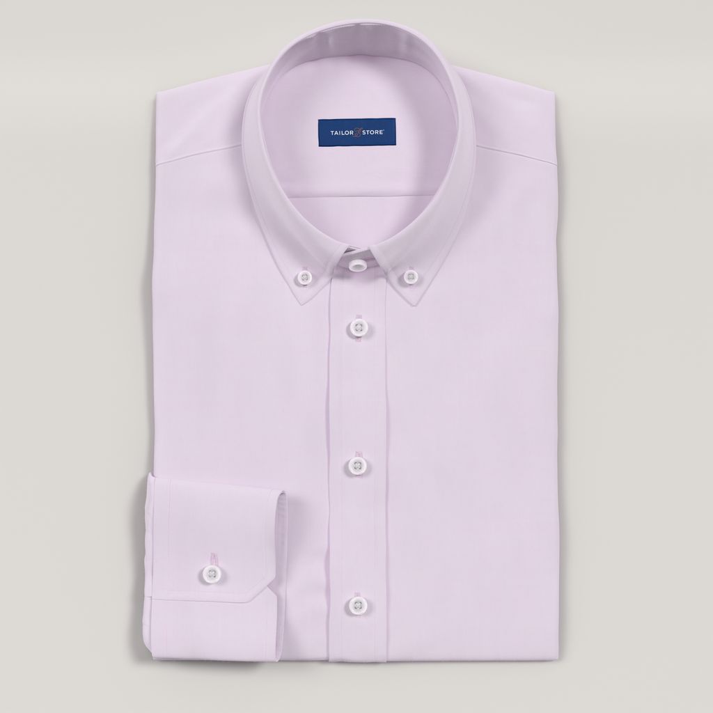 Pink Oxford dress shirt (easy-iron)