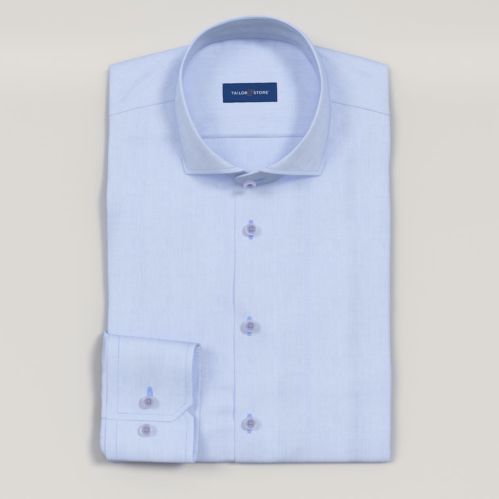 Chemise bleu clair